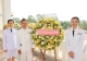 "ร่วมพิธีวางพวงมาลาถวายราชสักการะเนื่องในวันคล้ายวันสวรรคตสมเด็จพระนเรศวรมหาราช"